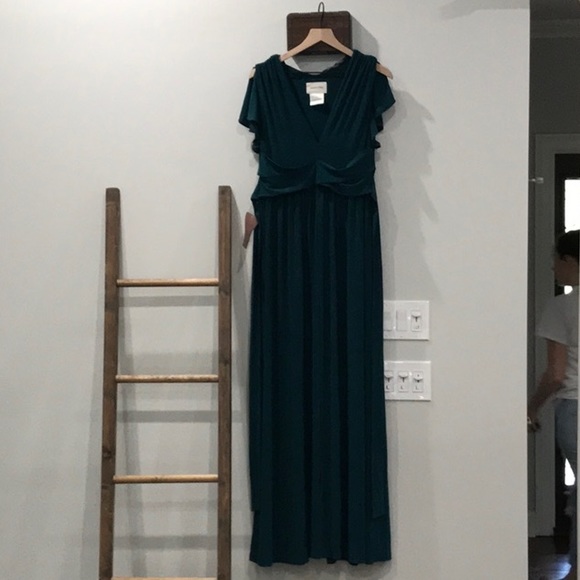 NWOT BHLDN Mendoza Jersey Gown Maxi Dress Z444-1 - Picture 5 of 8